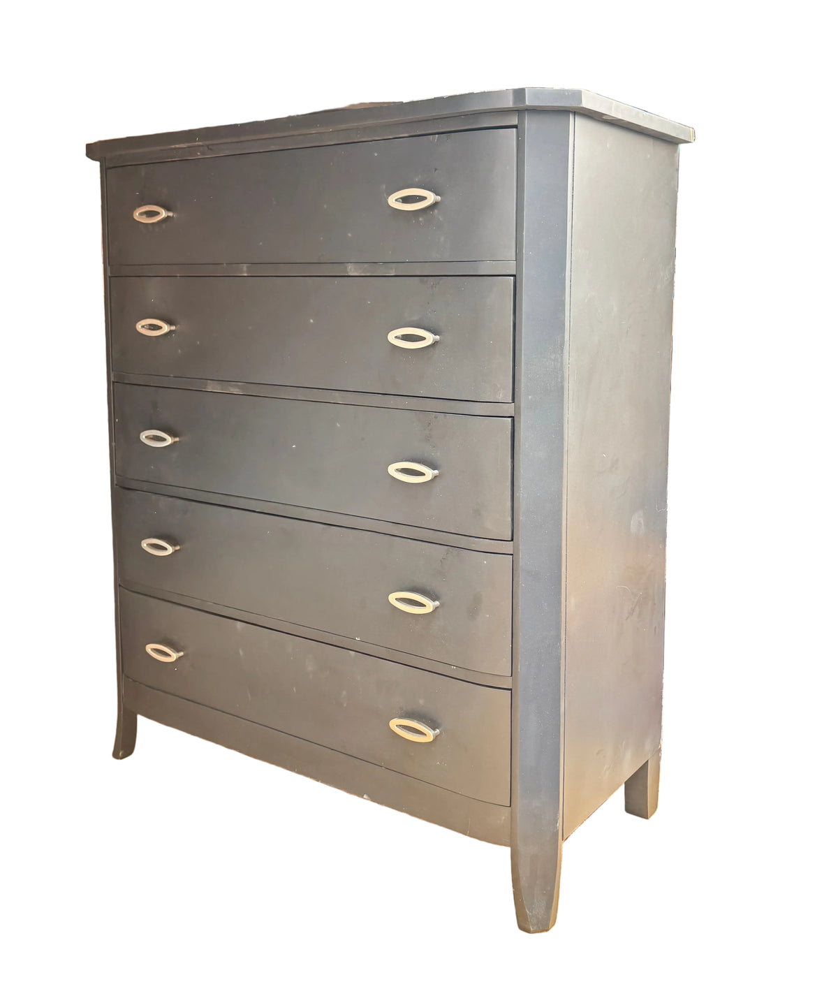 Item #991 Large Blue Wooden Dresser