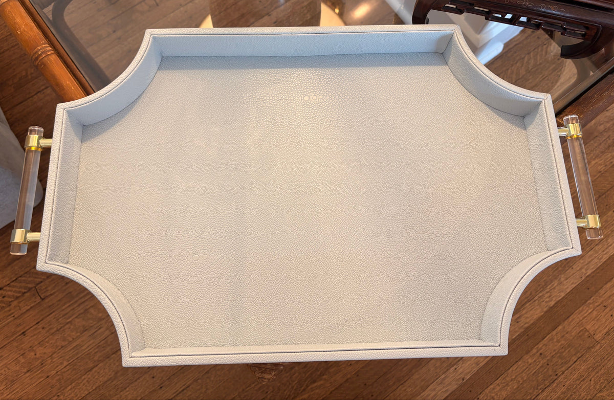 Item #974 Blue Coffee Table Tray [@McNelis]