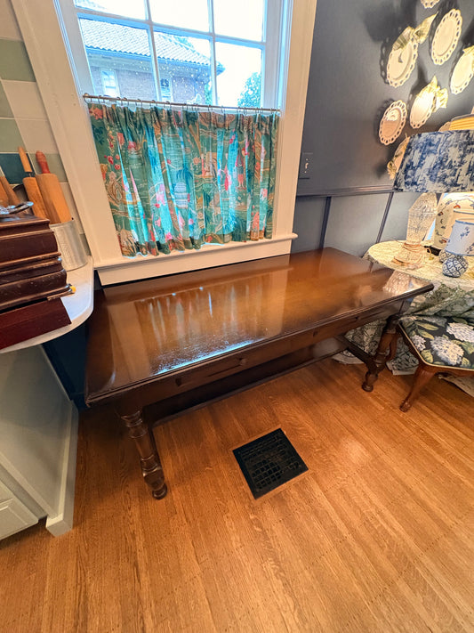 Item #1030 Vintage Wood Desk