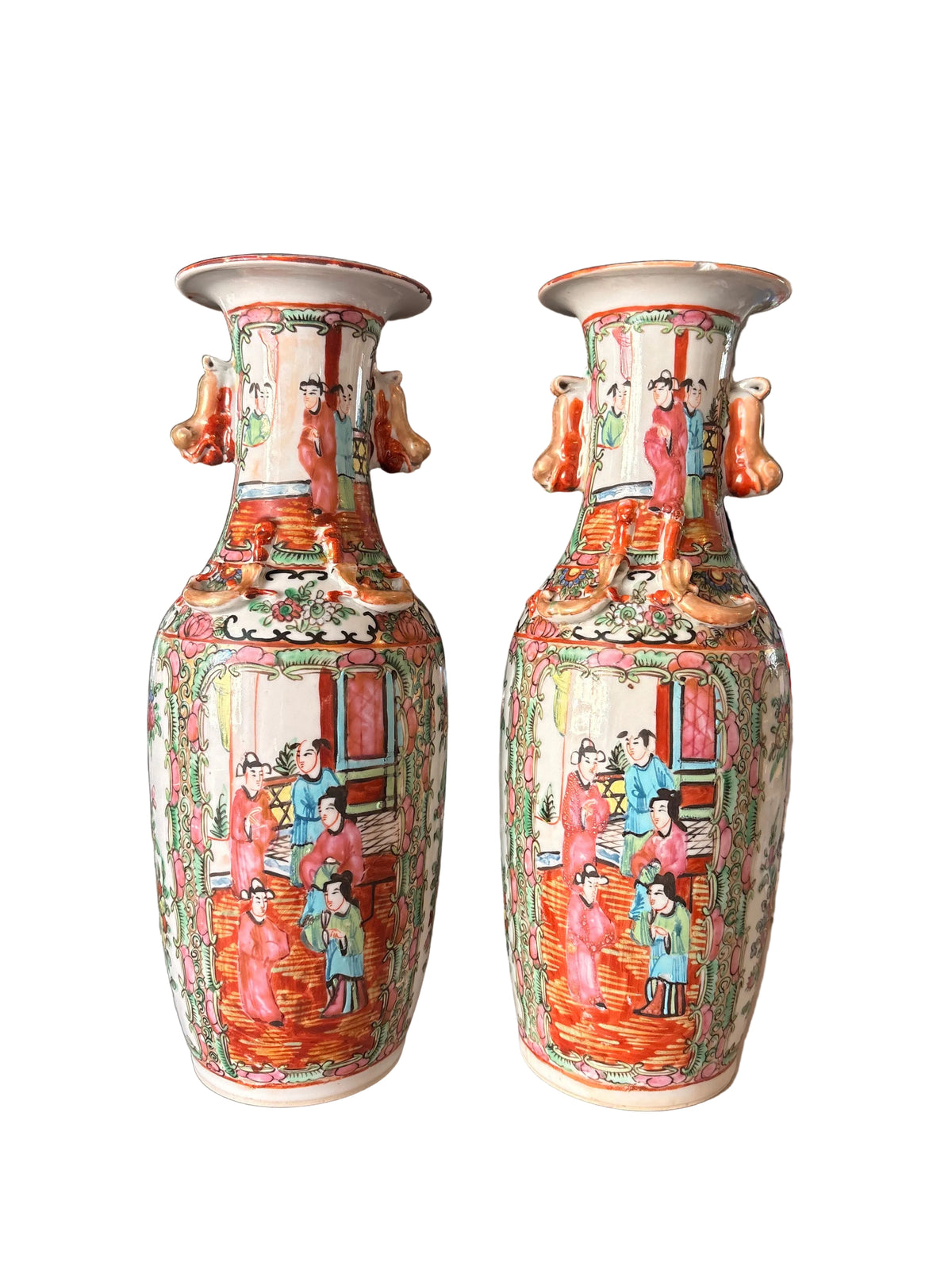 Item #1041 Familie Rose Vase