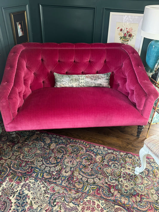 Item #49 Magenta Settee