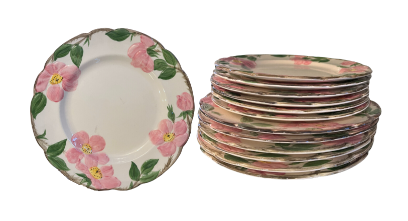 Item #242 Fransican Desert Rose 6 dinner/6salad