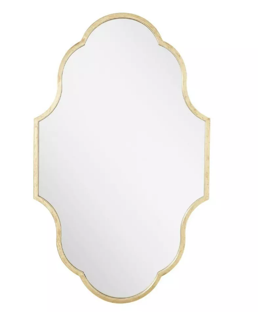 Lucido Decorative Vanity Mirror - Gold Leaf
