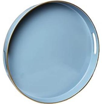 Lucite Blue Tray