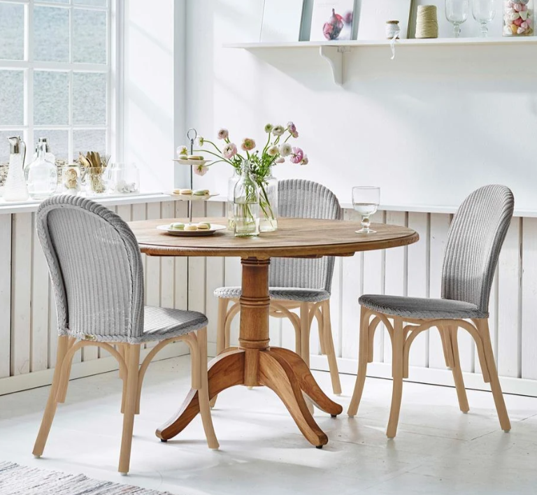 Item #891 Traditional Reclaimed Teak Round Pedestal Dining Table - 48" by Kathy Kuo