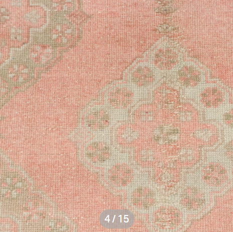 Item #906 Hand-Knotted Turkish Oushak Long Rug 2'11 x 10'3