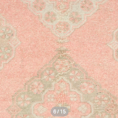 Item #906 Hand-Knotted Turkish Oushak Long Rug 2'11 x 10'3