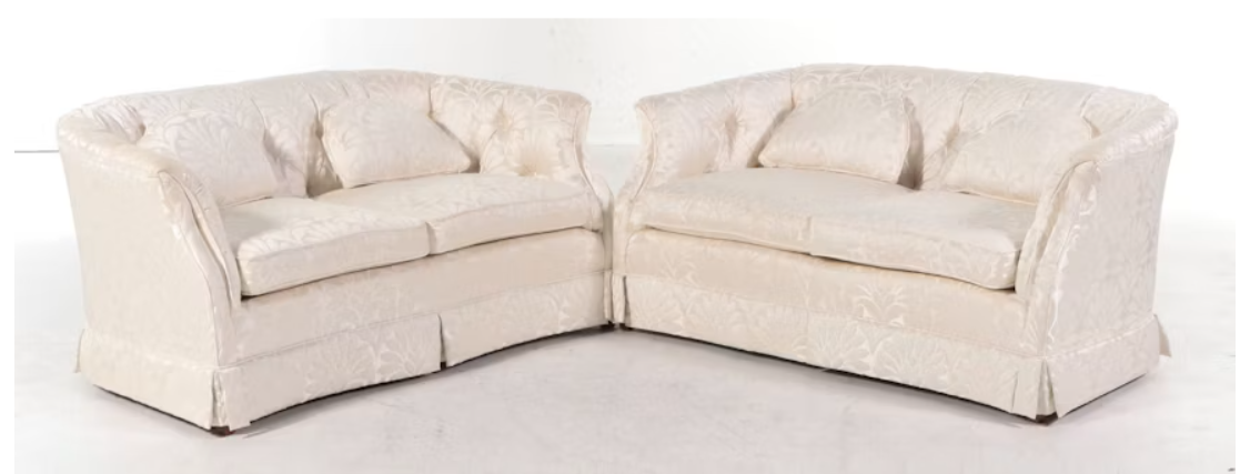 Item #921 Tight Back Loveseat Sofas