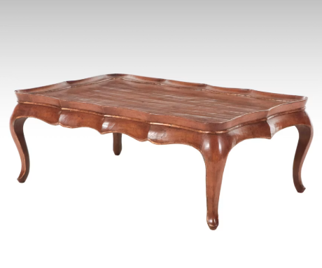 Item #922 Louis XV Style Cherry Coffee Table