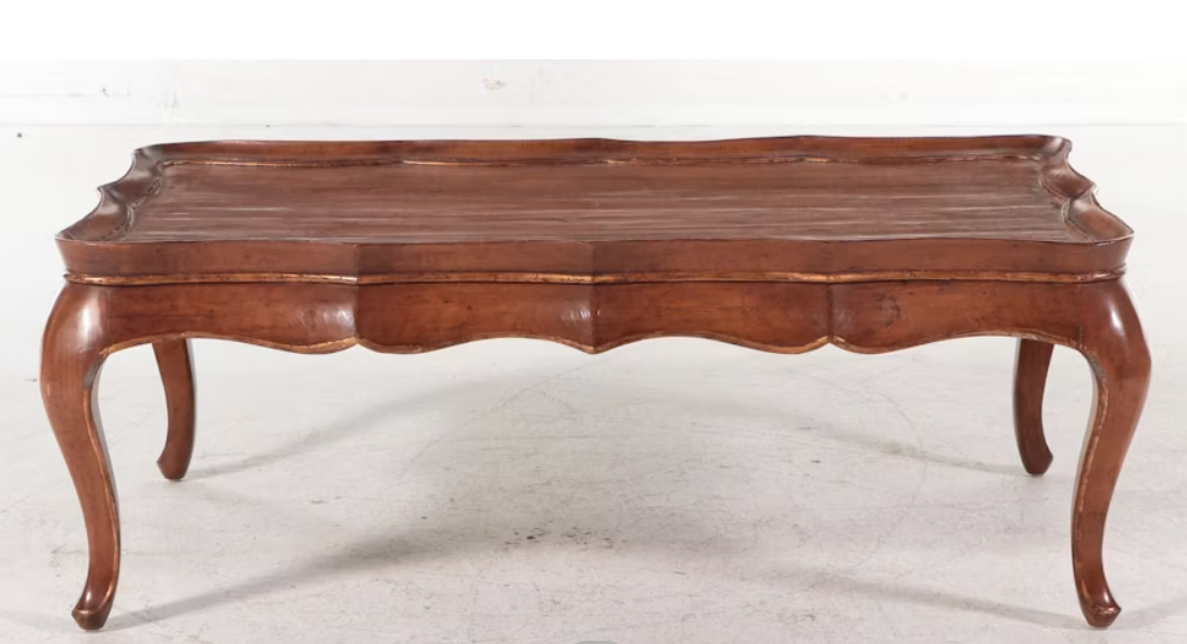 Item #922 Louis XV Style Cherry Coffee Table