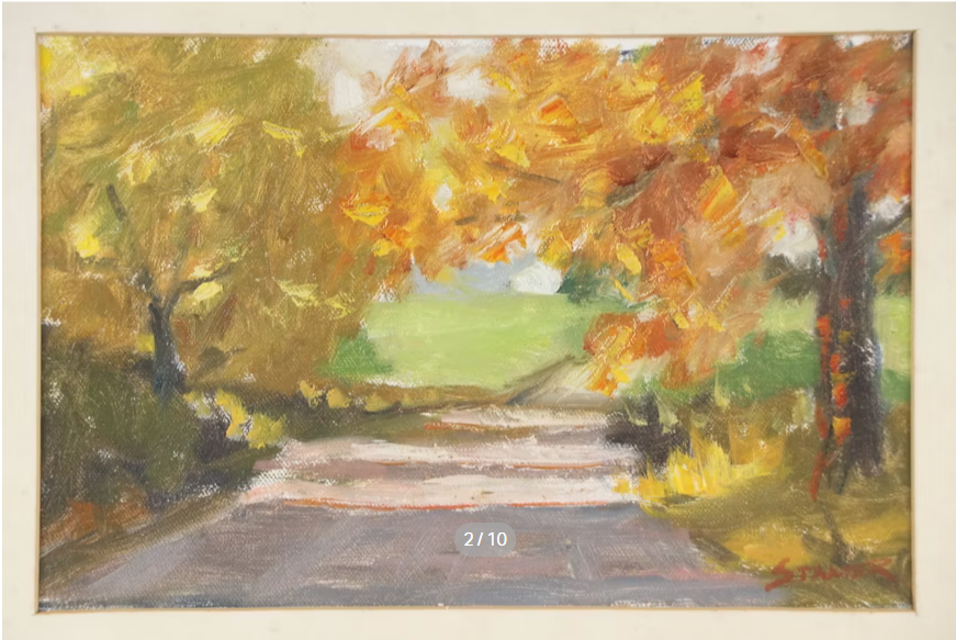 Item #943 Richard Stalter Oil Painting