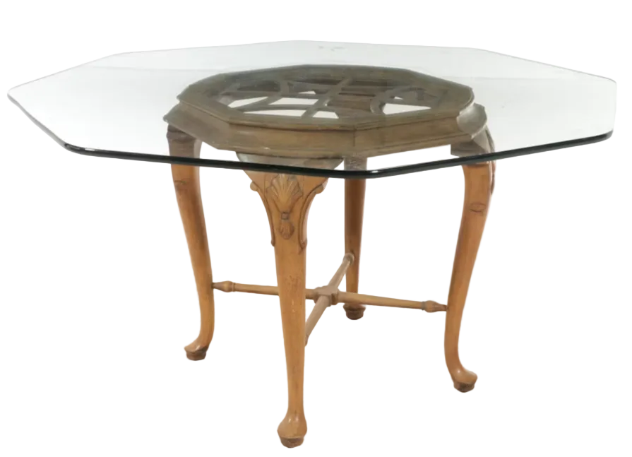 Item #962 Seven Piece Century Queen Anne Dining Table Set [MITSCH]