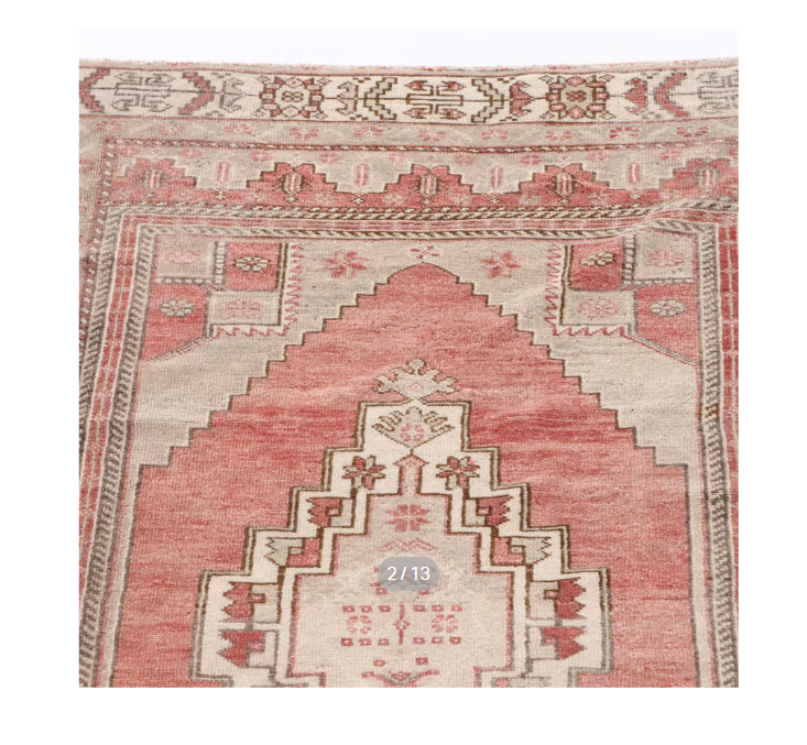 Item #965 Turkish Konya Long Rug 4'10 x 10'11