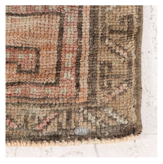 Item #967 Turkish Anatolian Long Rug 6'10 x 13'4