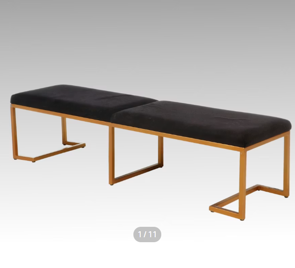 Item #971 Modernist Style Bench