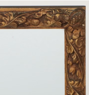 Item #982 French Provincial Gilt Recentangle Mirror
