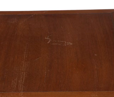 Item #983 Wood Drexel Triune End Tables