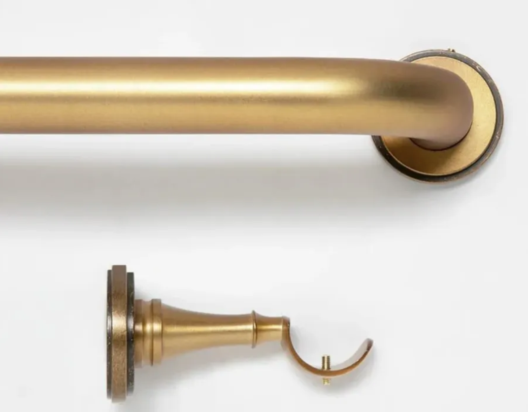 Item #994 Vengo Adjustable French Return Curtain Rod (XL 84-120in)