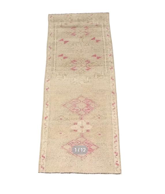 Item #996 Turkish Anatolian Style Carpet Runner 2'9 x 7'3