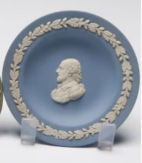 Item #1008 Blue Jasperware Wedgewood Jewelry Dish