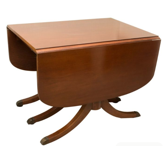 Item #1022 Duncan Phyfe Drop Leaf Table