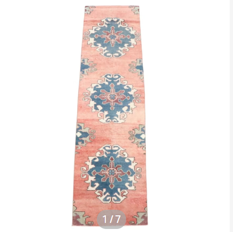 Item #1061 2'7x 10'3 Turkish Anatolian Carpet Runner Rug