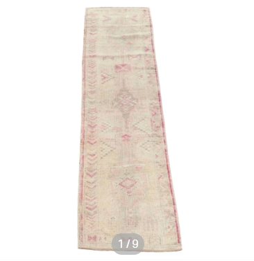 Item #1073 Turkish Anatolian Carpet Runner 2'10 x 11'1