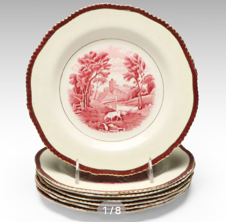 Item #1084 Wood & Sons "The Grenville" Plates