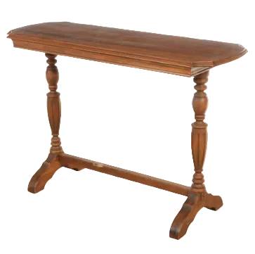 Item #1092 Colonial Revival Style Traditional Wood Sofa Table