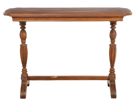 Item #1092 Colonial Revival Style Traditional Wood Sofa Table