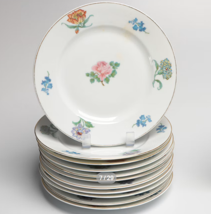 Item #1095 Pirkenhammer Porcelain Dinnerware
