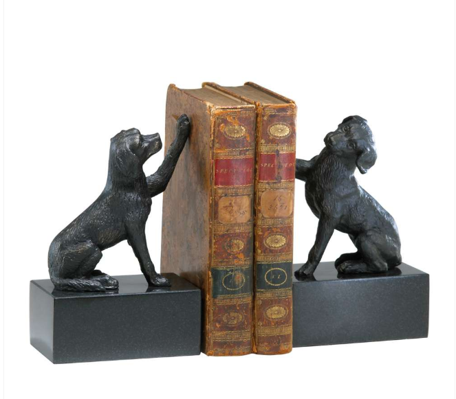 Item #85 Dog Book Ends