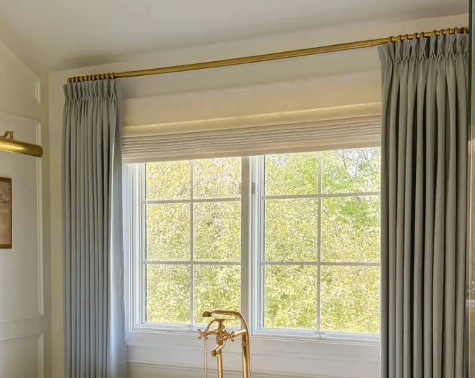 Item #994 Vengo Adjustable French Return Curtain Rod (XL 84-120in)