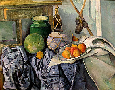 Item #751 After Cezanne "Still Life with a Ginger Jar and Eggplants" and Other Giclee