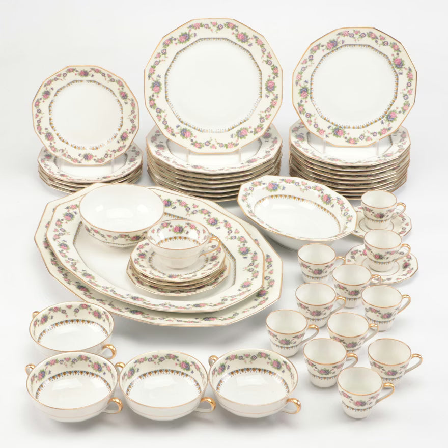 Item #640 C. Ahrenfeldt Porcelain Dinnerware