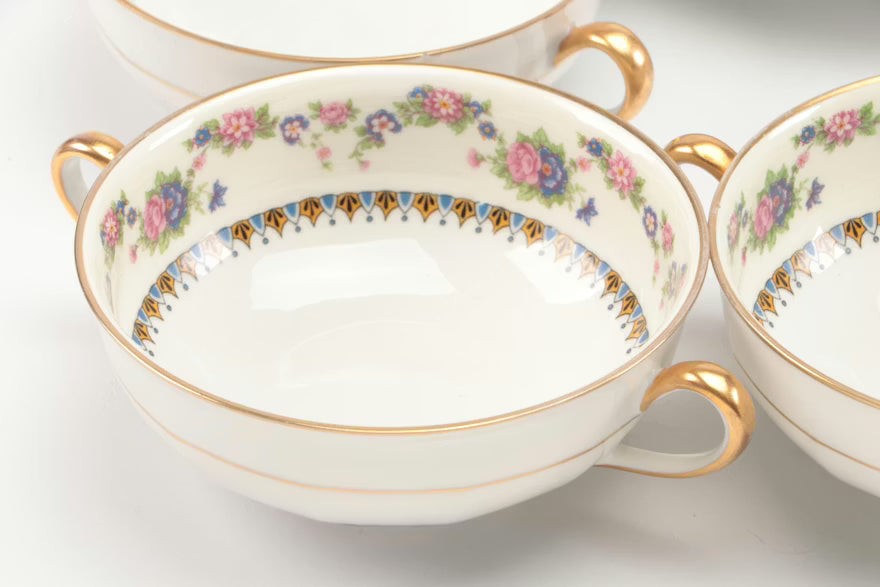 Item #640 C. Ahrenfeldt Porcelain Dinnerware