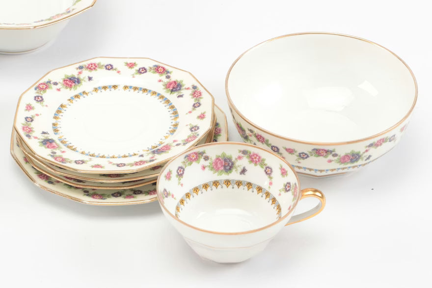 Item #640 C. Ahrenfeldt Porcelain Dinnerware