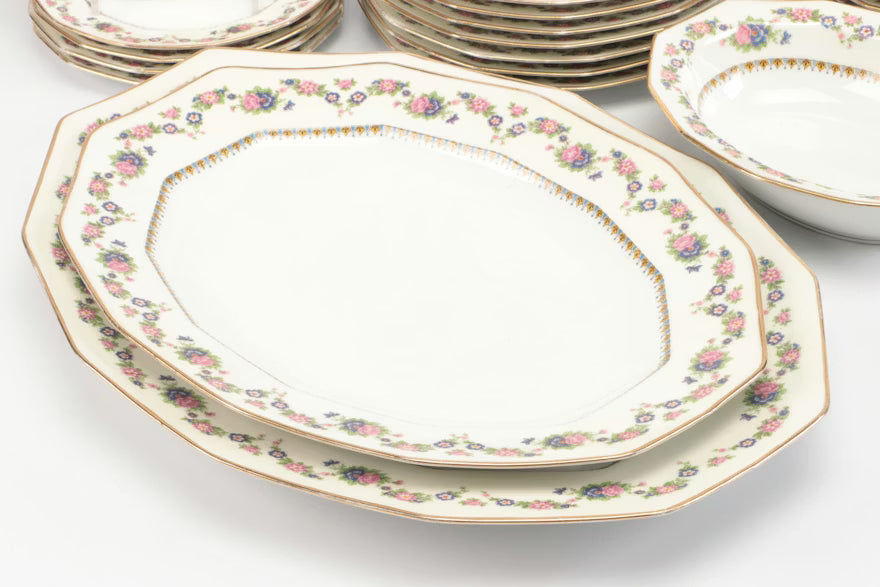 Item #640 C. Ahrenfeldt Porcelain Dinnerware