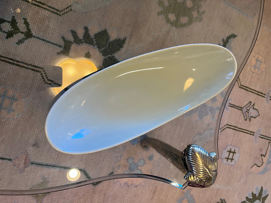 649 Light Green Oval Serving Dish Small